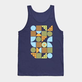 Modernist Geometric Tank Top